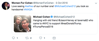 Illustration for article titled Michael Cohen Reportedly Paid Someone to Create a Fake Twitter Account Calling Him Hot and SmartÂ